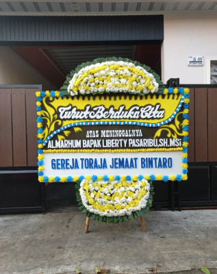 Papan Bunga Duka di Pasir Jaya