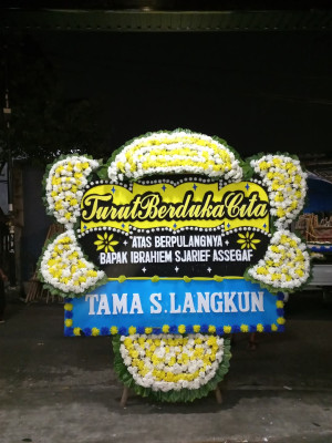 Papan Bunga Duka di Pasir Jaya